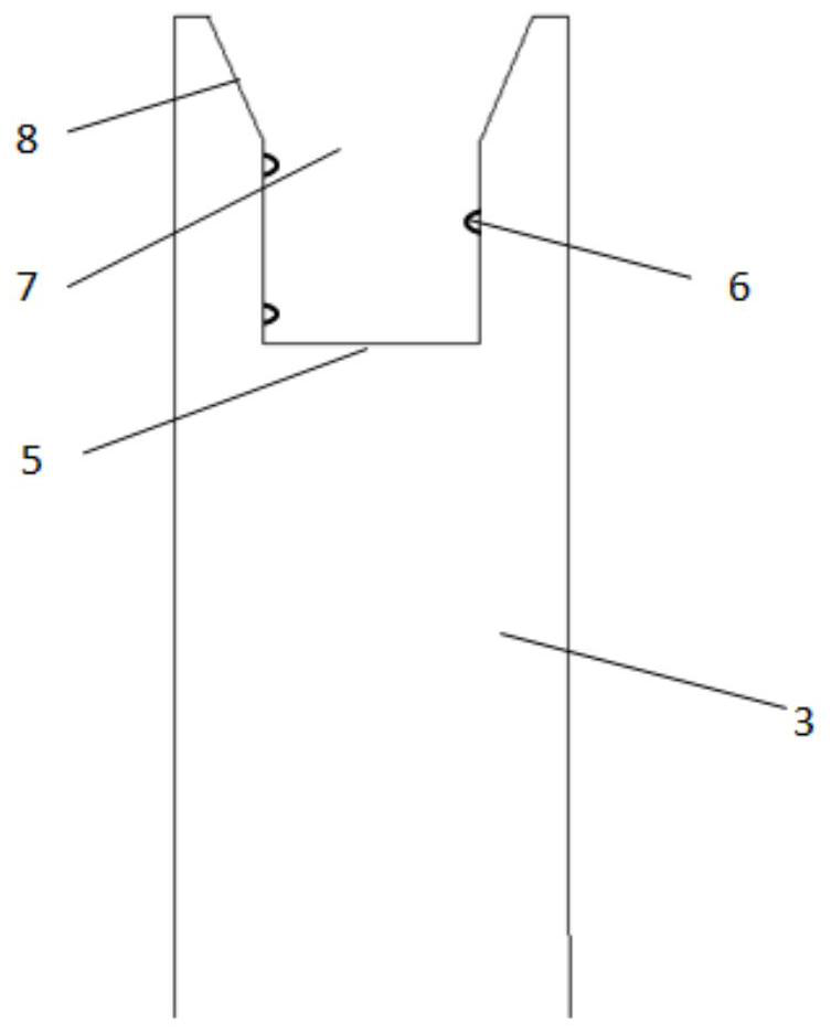 Positioning structure of embedded hardware in injection molding die