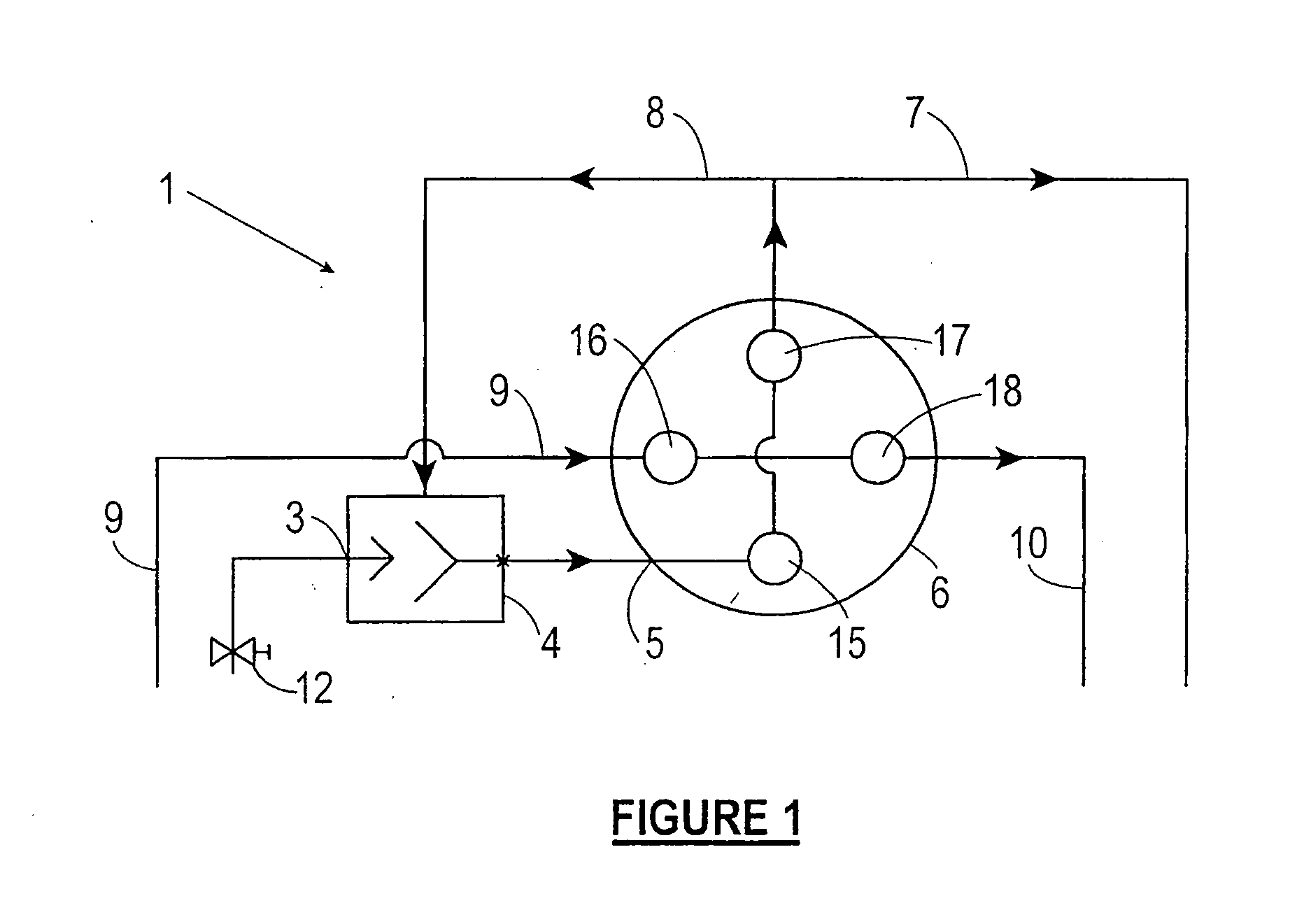 Fuel cell system and method for recycling exhaust