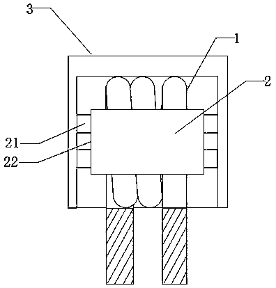 High quality combined inductor