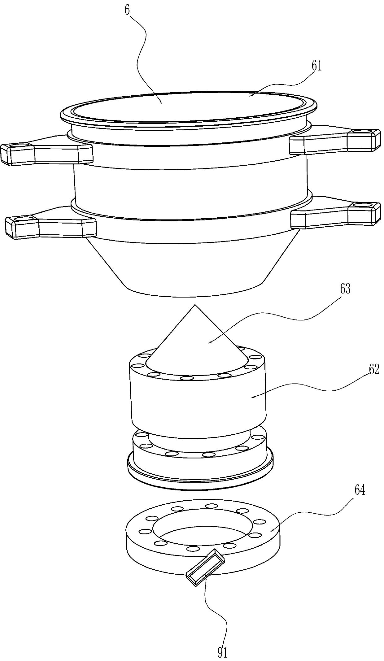 Medicine tablet forming equipment