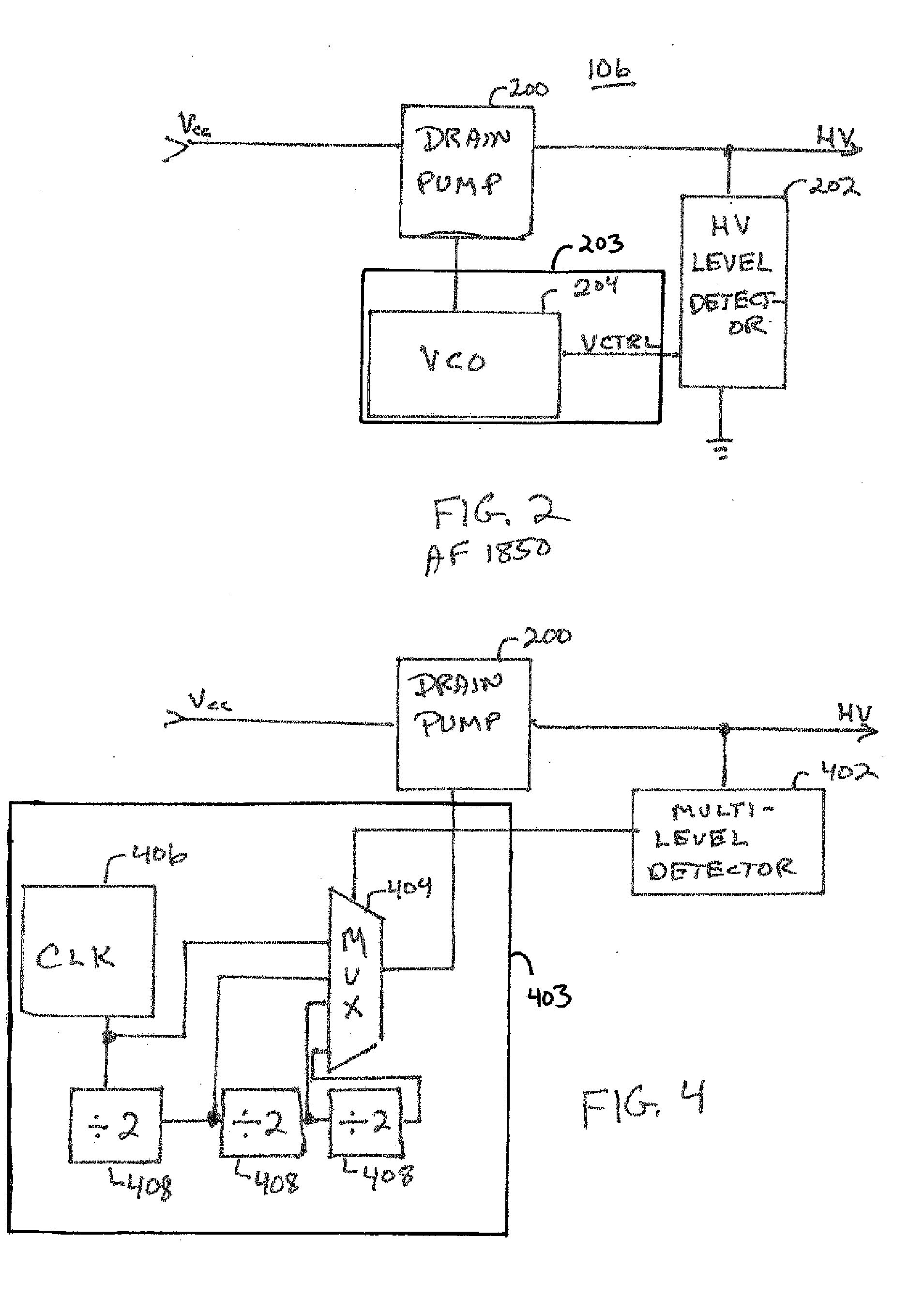 Method and apparatus for drain pump power conservation