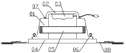 Spinal fixation blade plate