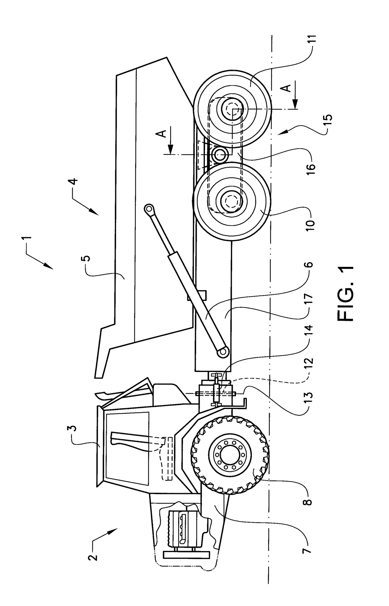 Wheel suspension device