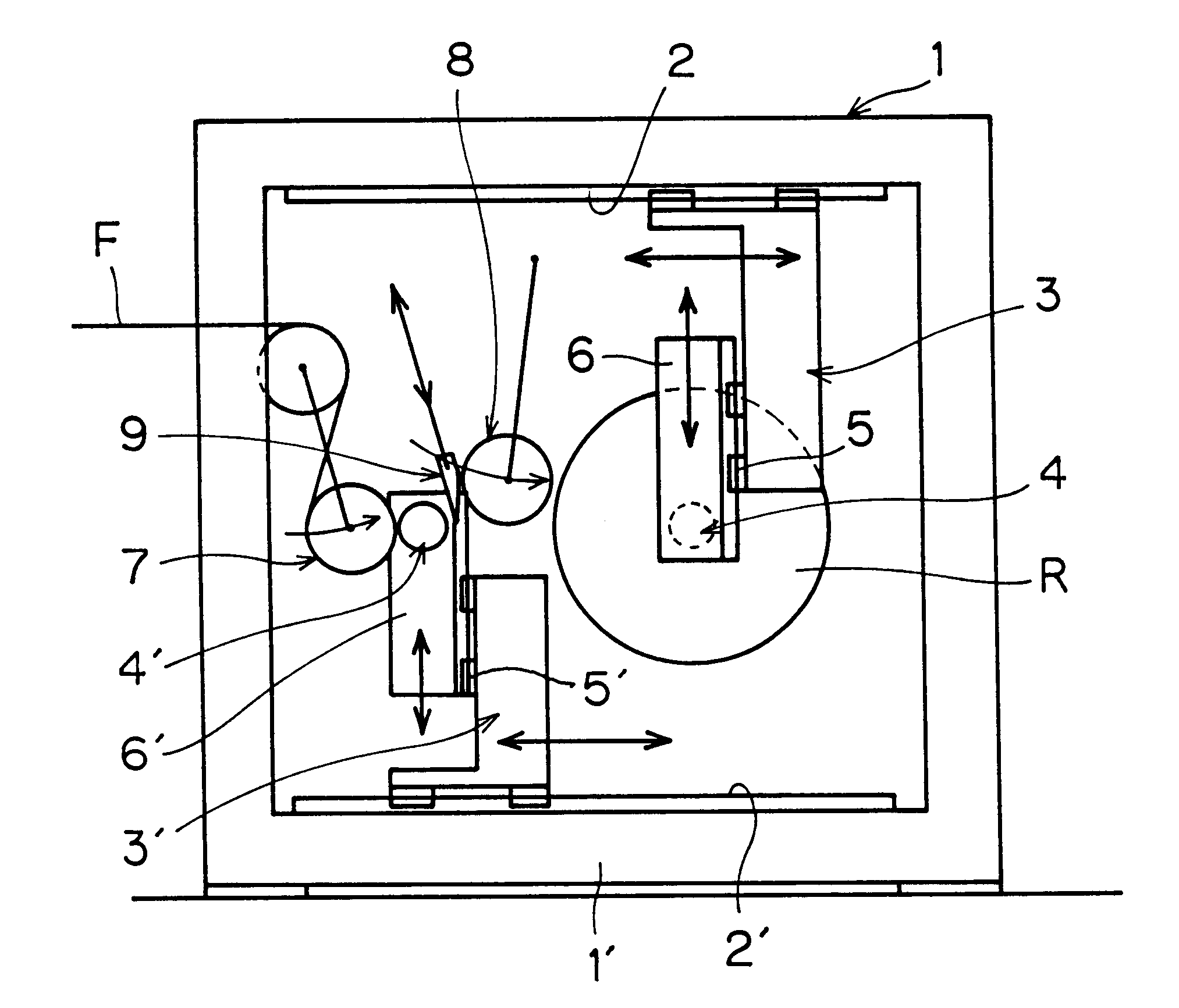 Winder for sheet material