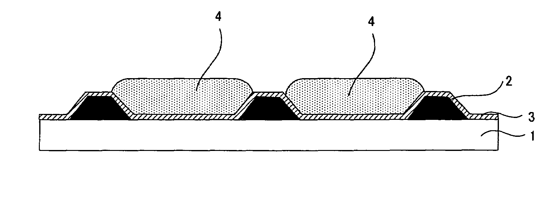 Color filter and method of producing same