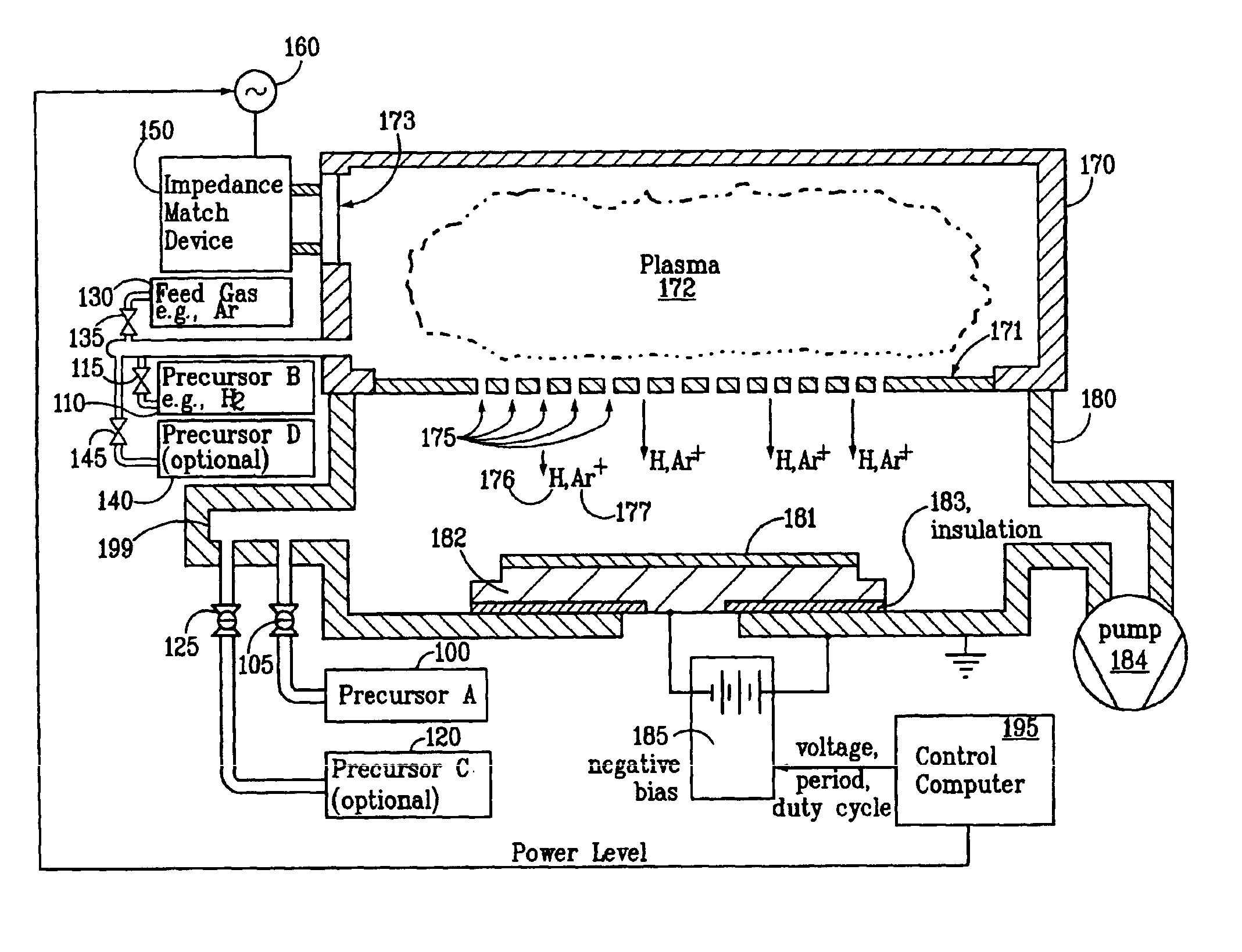 Method for integrated in-situ cleaning and subsequent atomic layer deposition within a single processing chamber