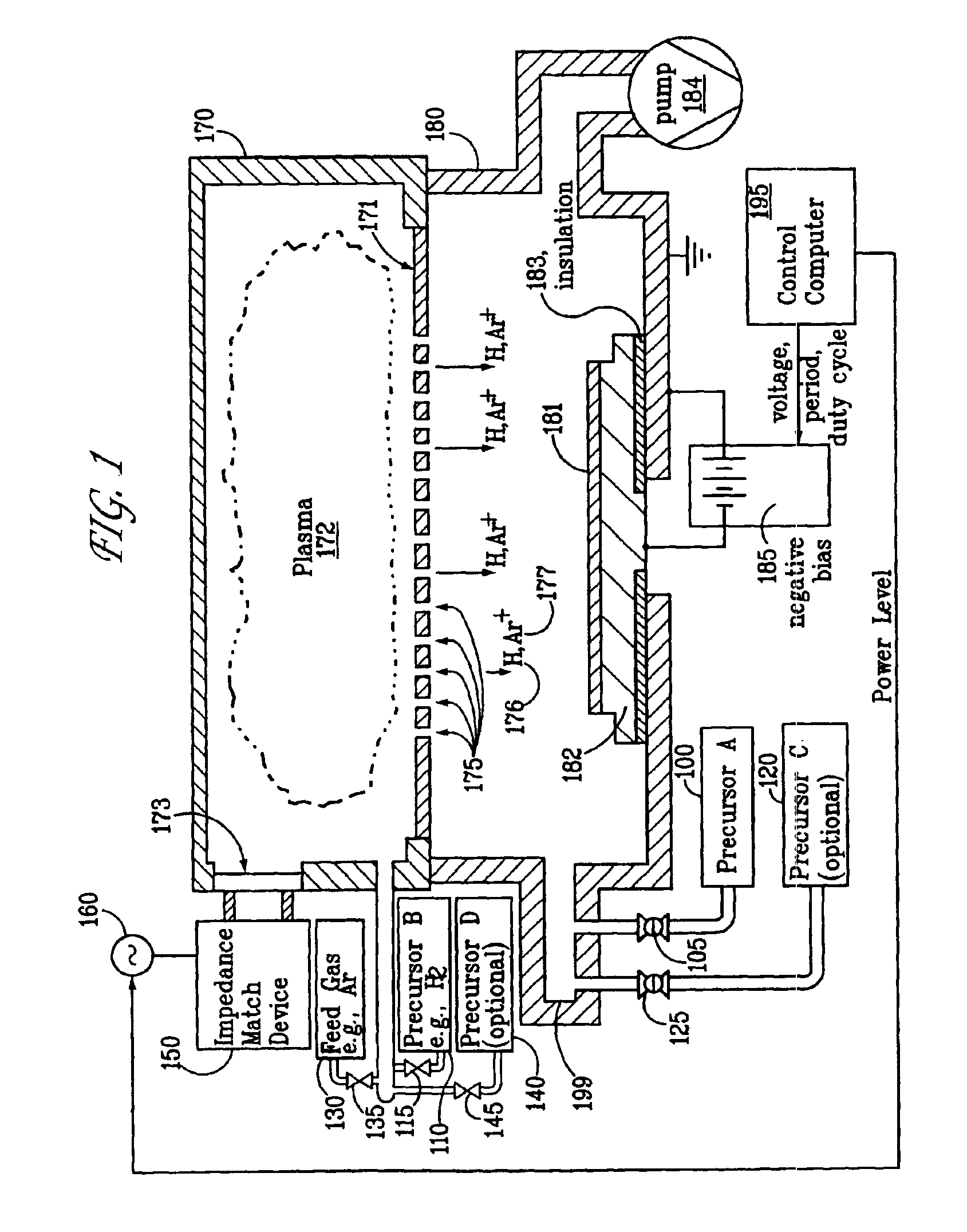 Method for integrated in-situ cleaning and subsequent atomic layer deposition within a single processing chamber