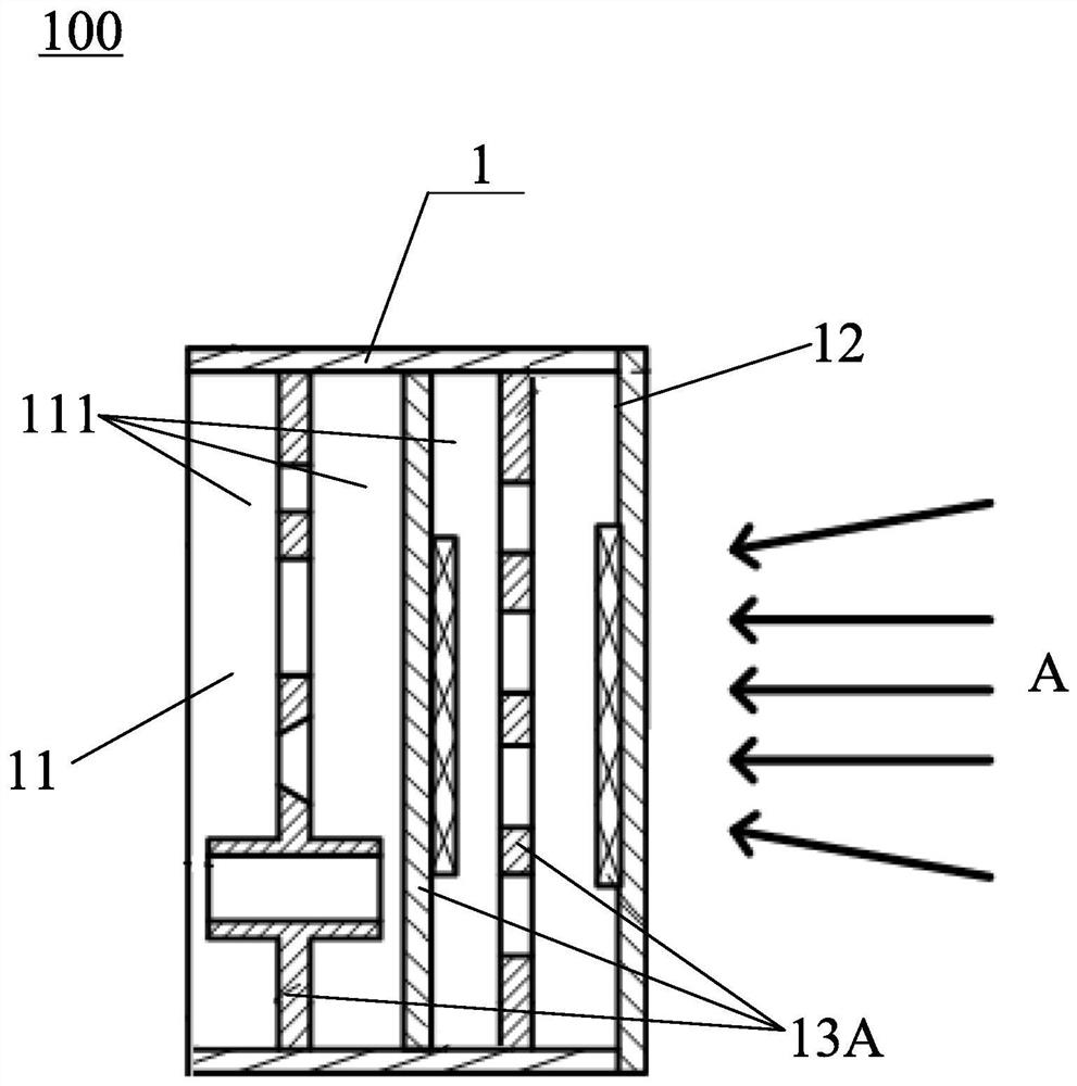 Broadband sound absorption structure