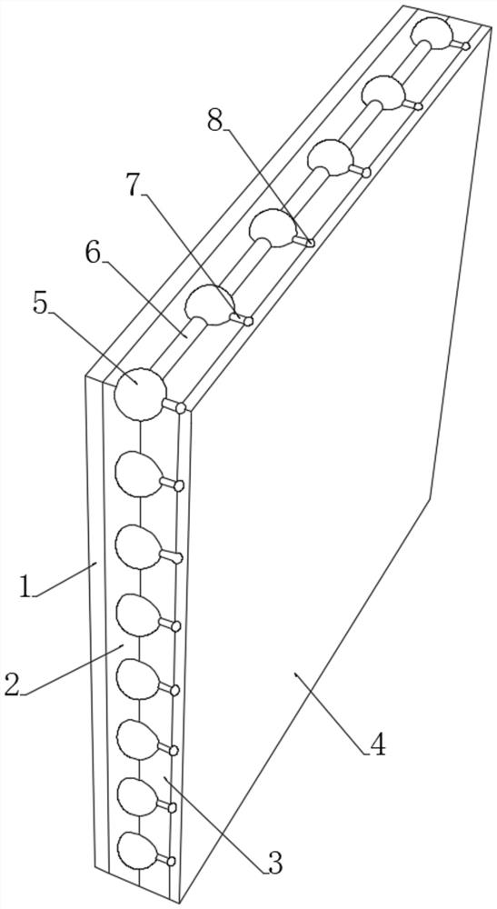 Heat-resistant and fireproof building fire-fighting floor slab