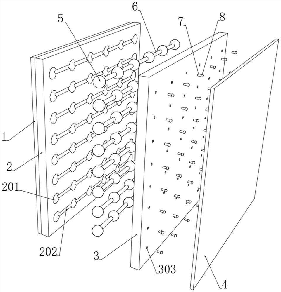 Heat-resistant and fireproof building fire-fighting floor slab