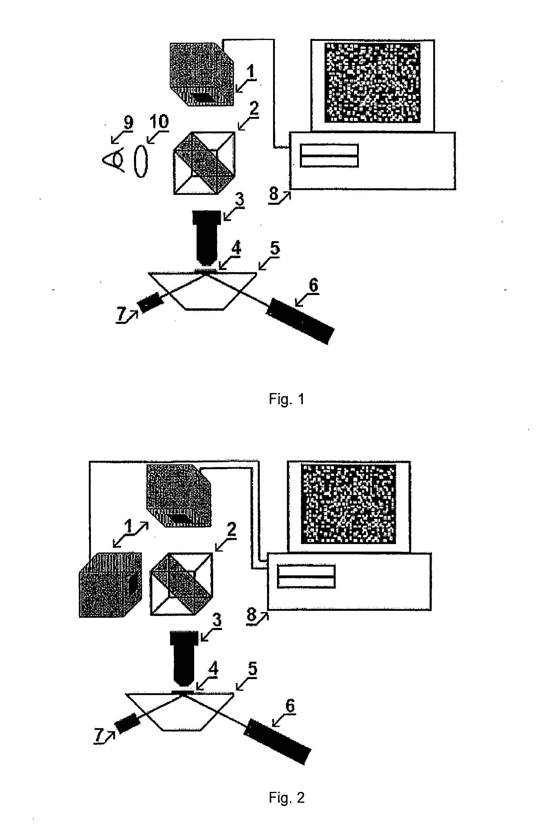 Fluorescent nanoscopy method