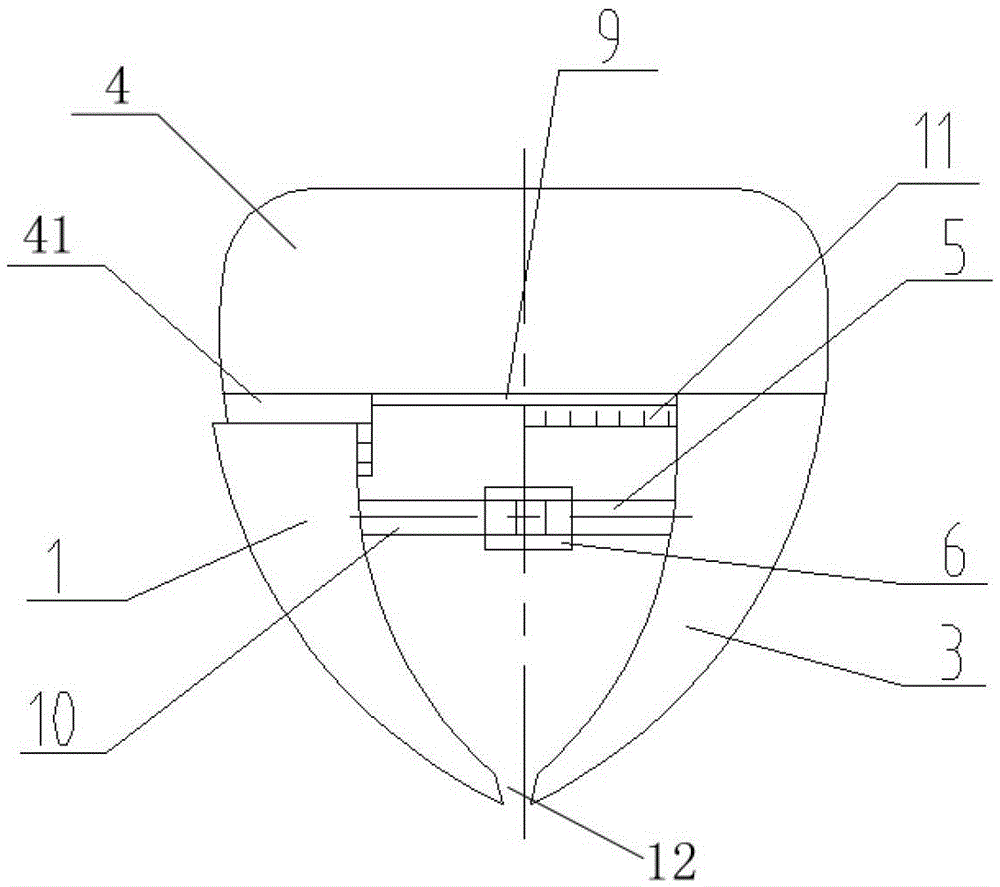 Portable permanent magnet magnetic detection device with adjustable magnetic field