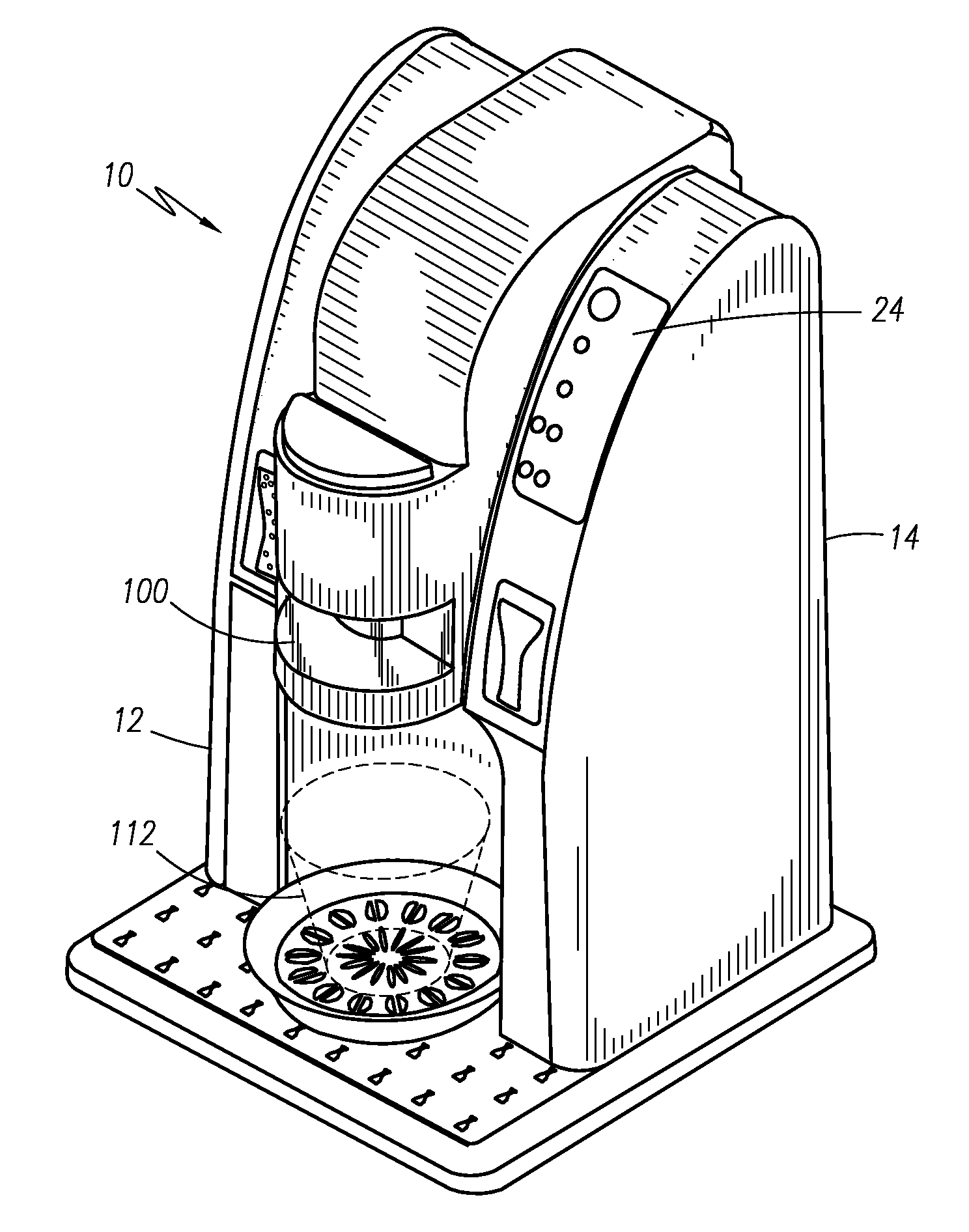 Select Serving and Flavored Sparkling Beverage Maker