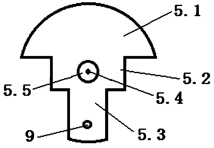 Ultrasonic mechanical linear scan probe with vibration-reduction function