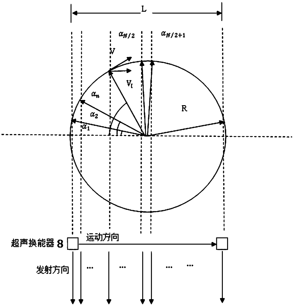 Ultrasonic mechanical linear scan probe with vibration-reduction function