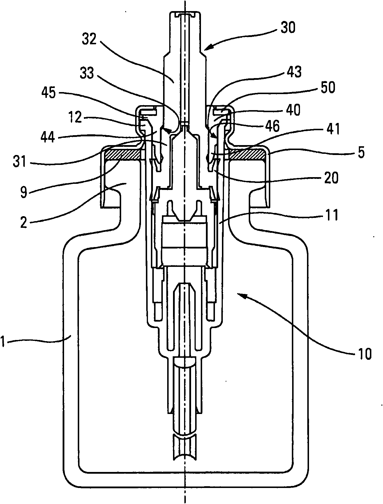 Pump for distributing liquid product and dispenser comprising such a pump