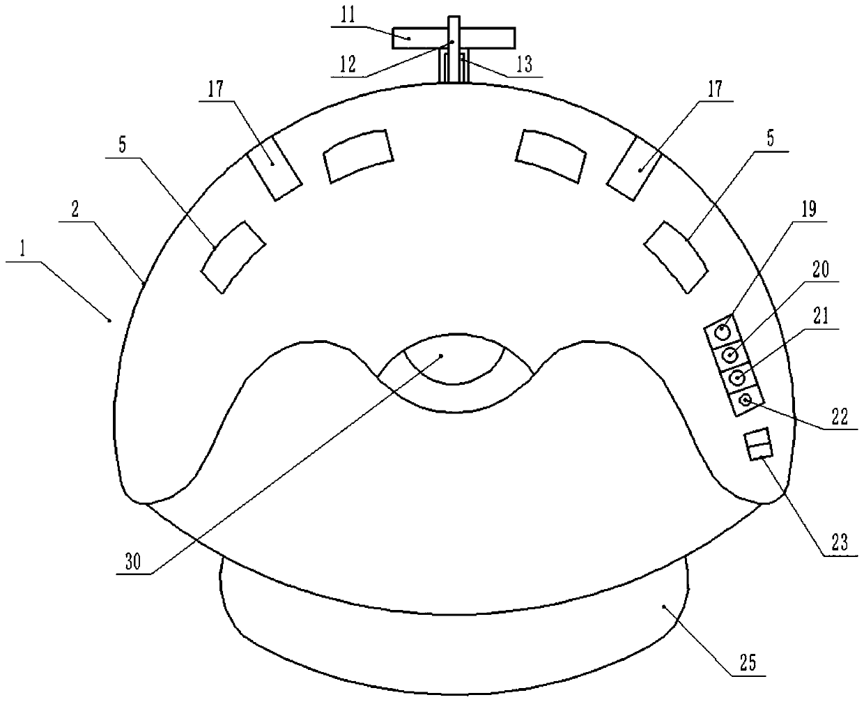 Multifunctional safe protection device for physical sports and application thereof