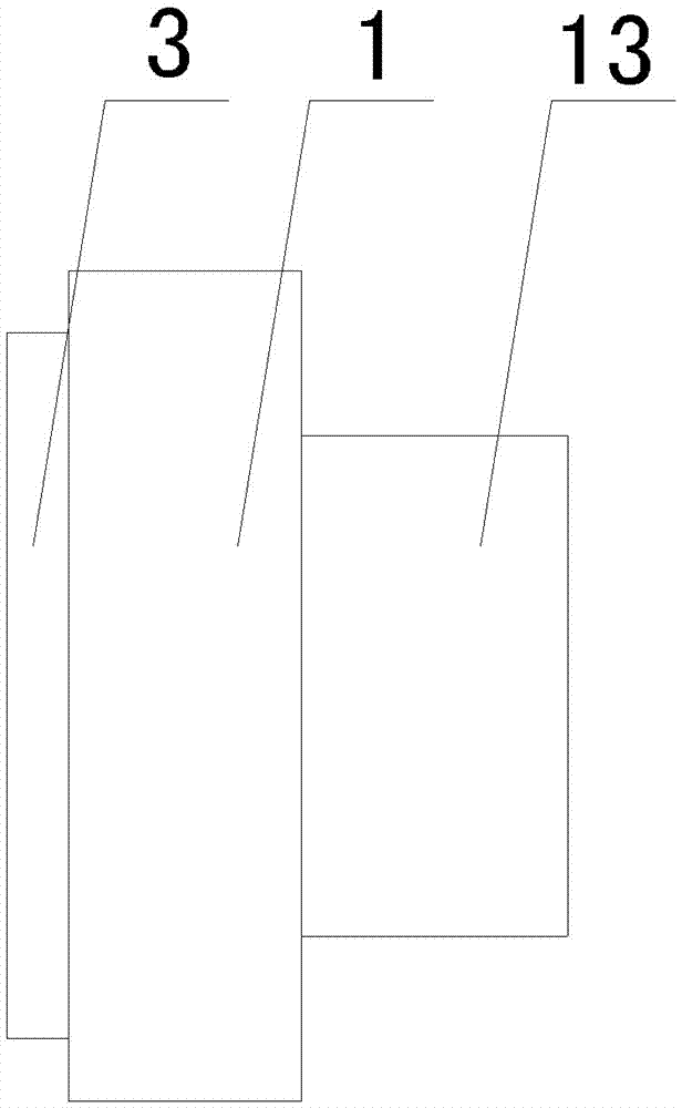 Single-board lens structure