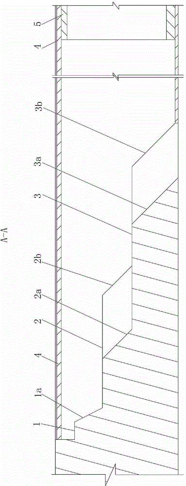 Excavating method suitable for large section loess tunnels