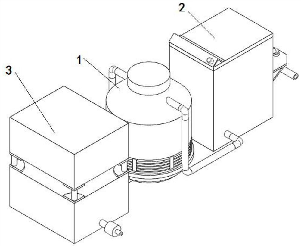 Cooling water circulation supply system