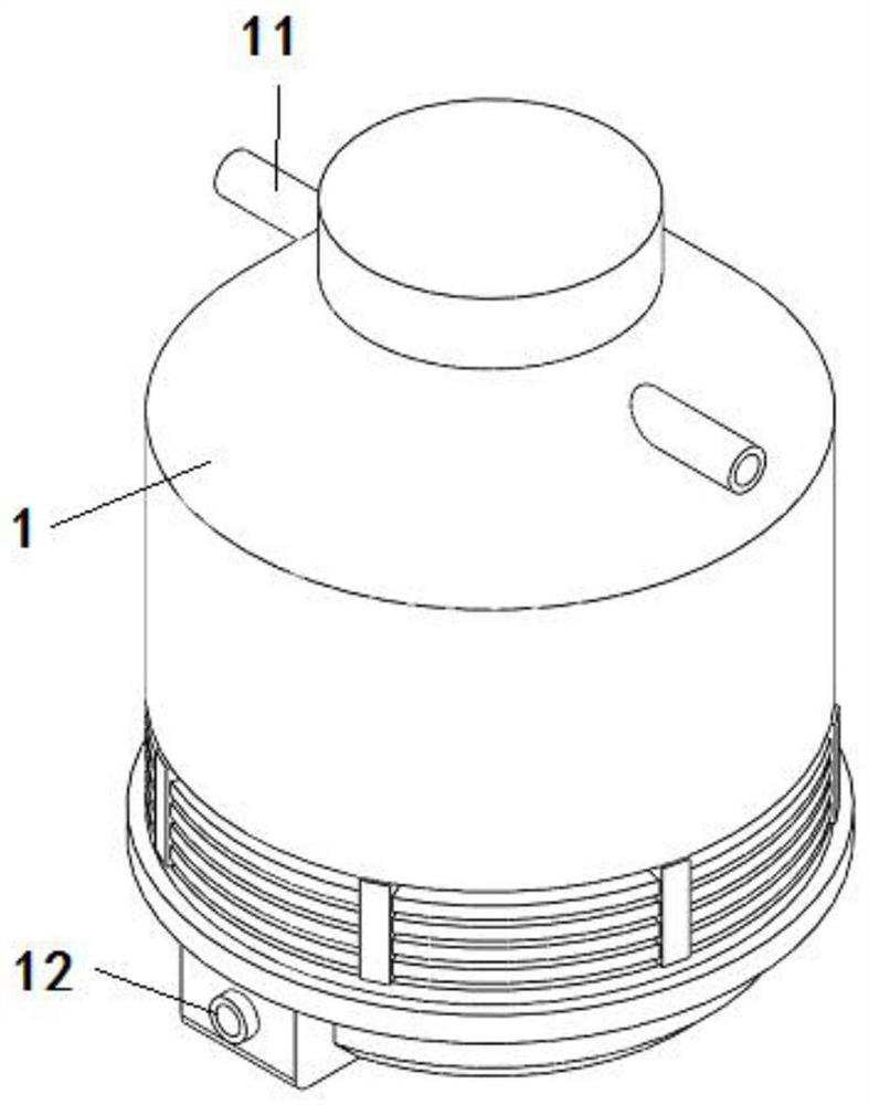 Cooling water circulation supply system