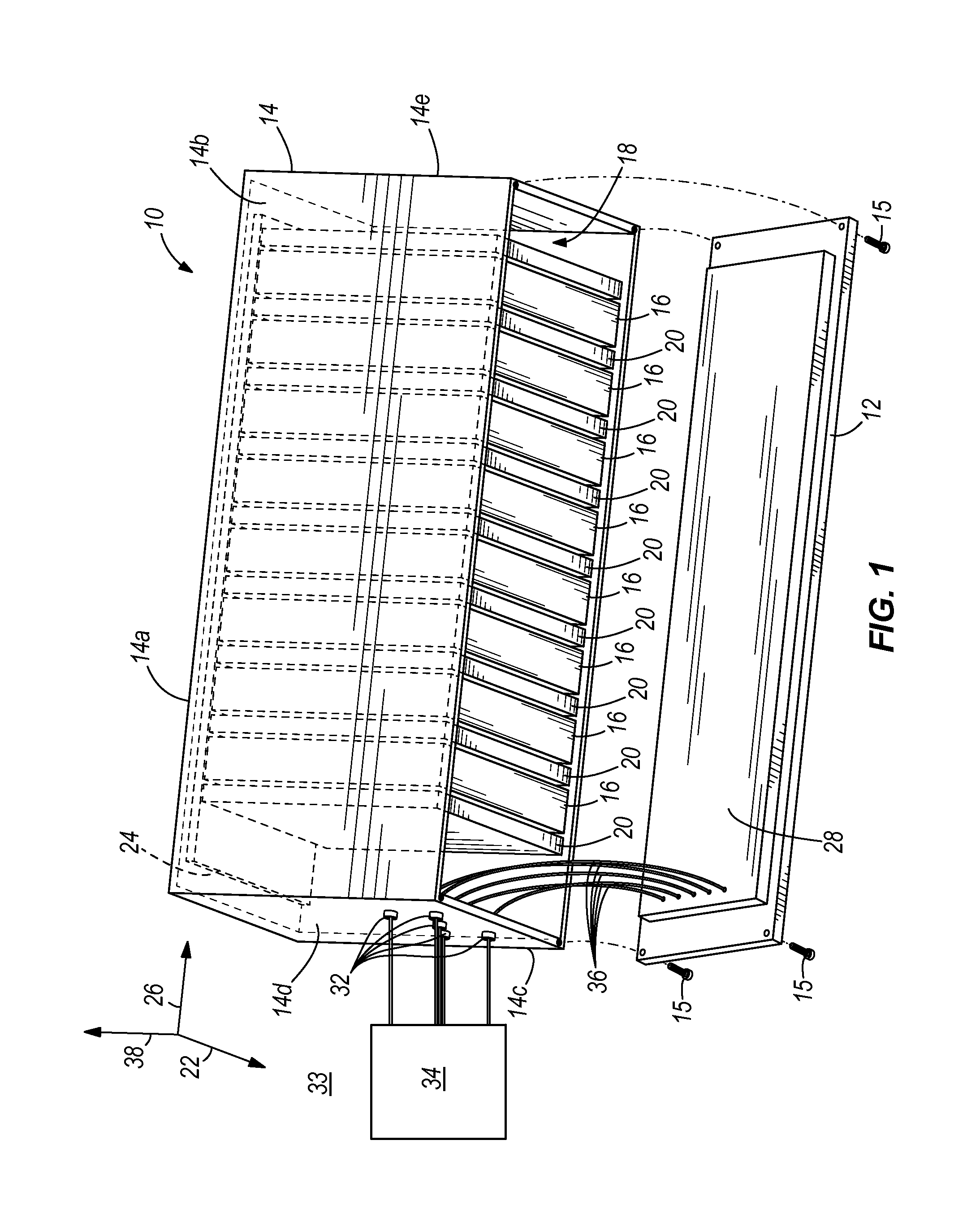 Chassis system and method for holding and protecting electronic modules