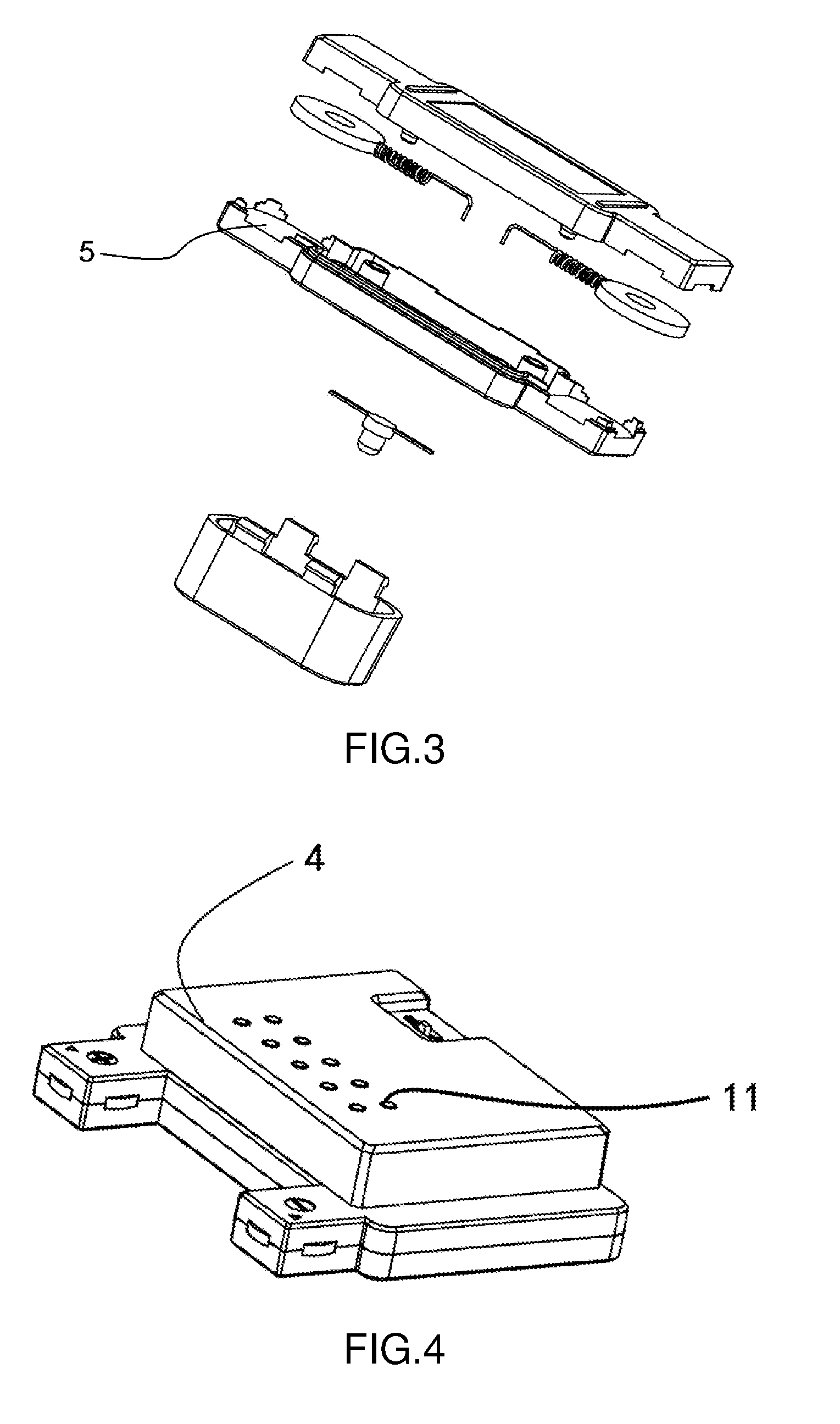 Electronic Block with Magnetic Connection