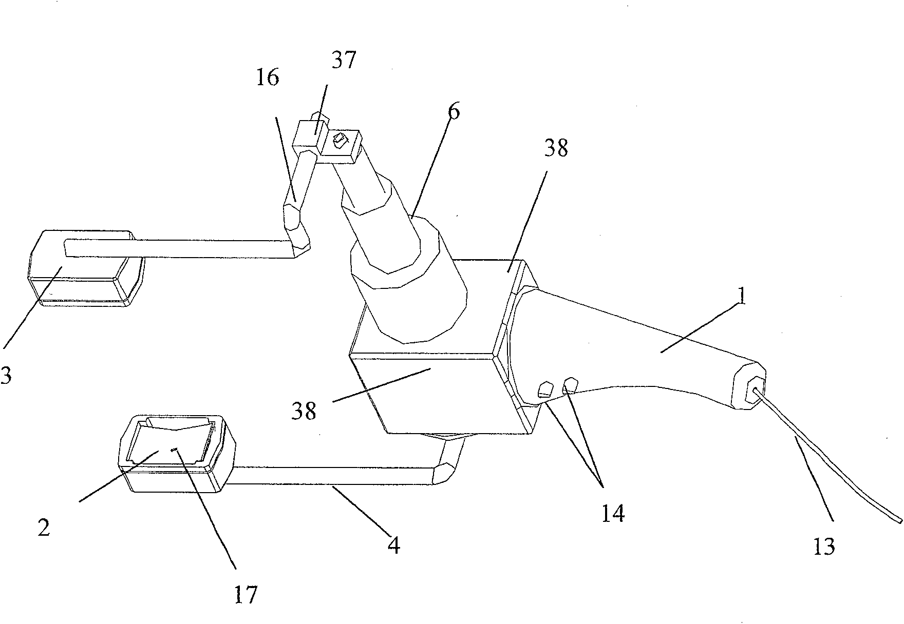 Automatic clamp-on ultrasonic therapeutic device