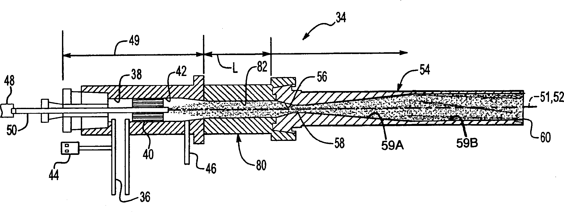 Continuous in-line manufacturing process for high speed coating deposition via kinetic spray process