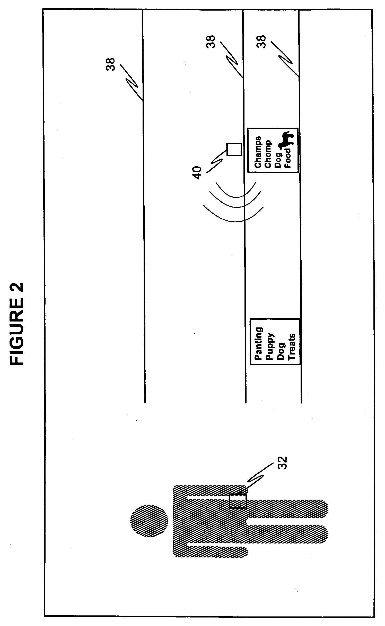 Methods and systems for gathering market research data within commercial establishments