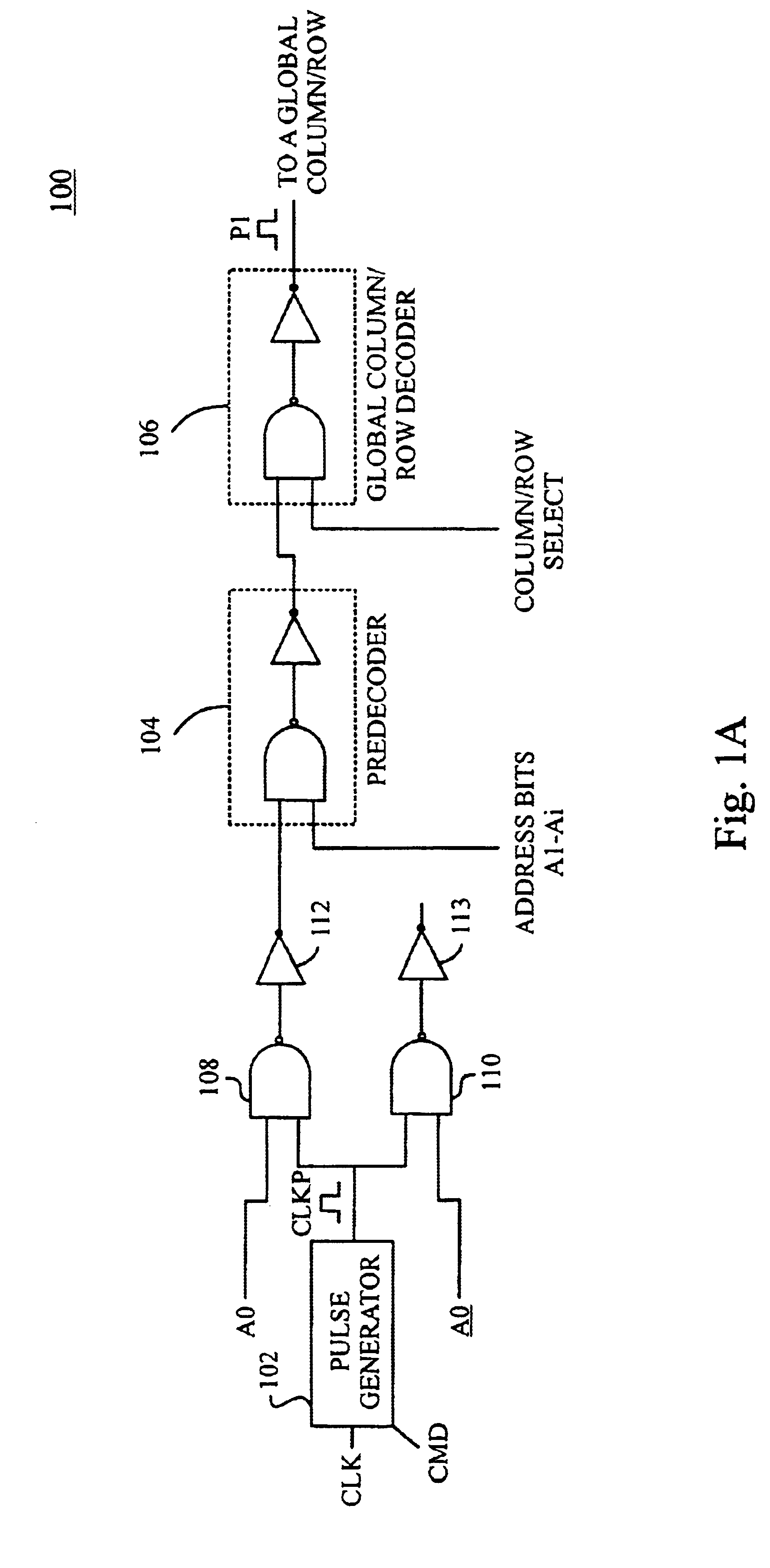 Decode path gated low active power SRAM