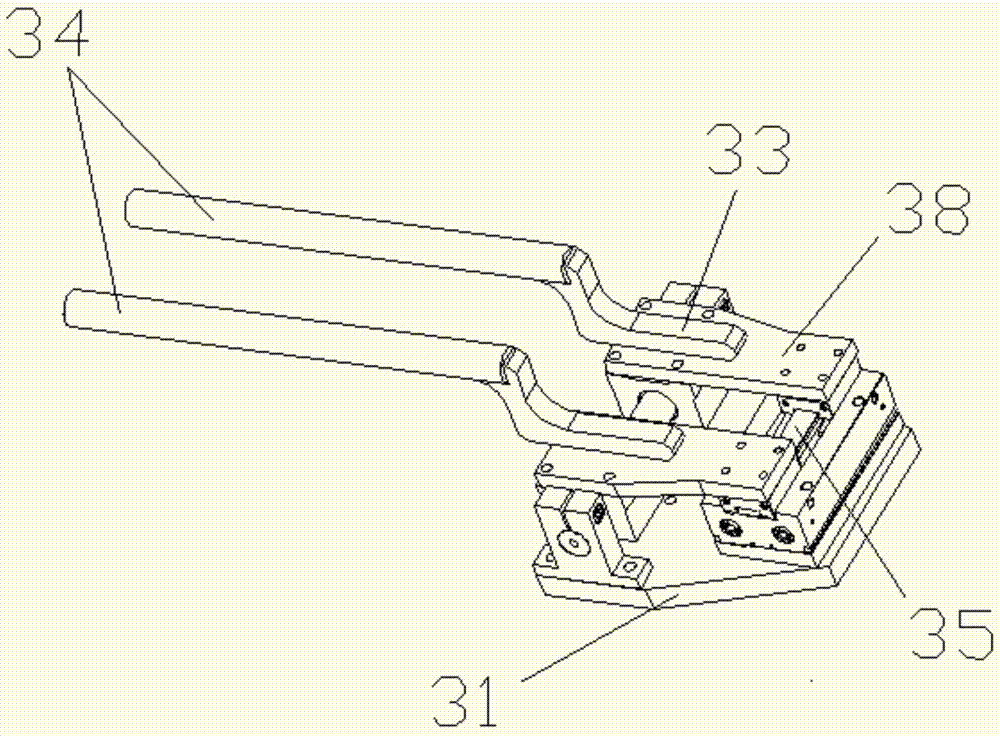 Winding yarn taking device of yarn winding machine