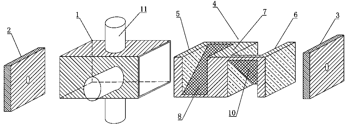 A flat sealing automatic compensation valve