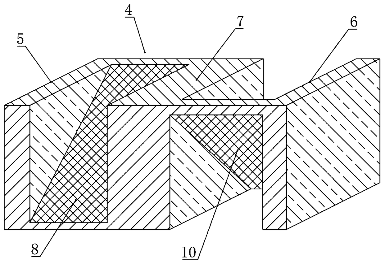 A flat sealing automatic compensation valve