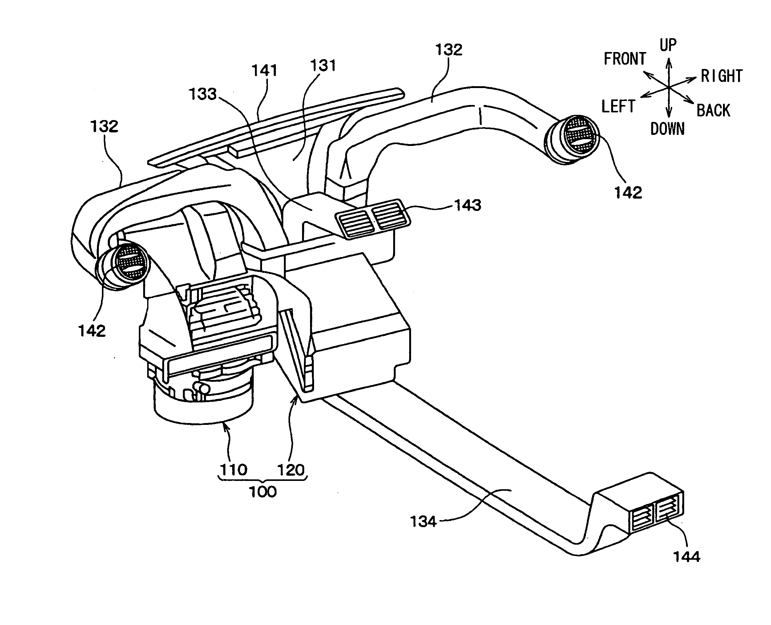 Air duct for vehicle air conditioning and air conditioner for vehicle