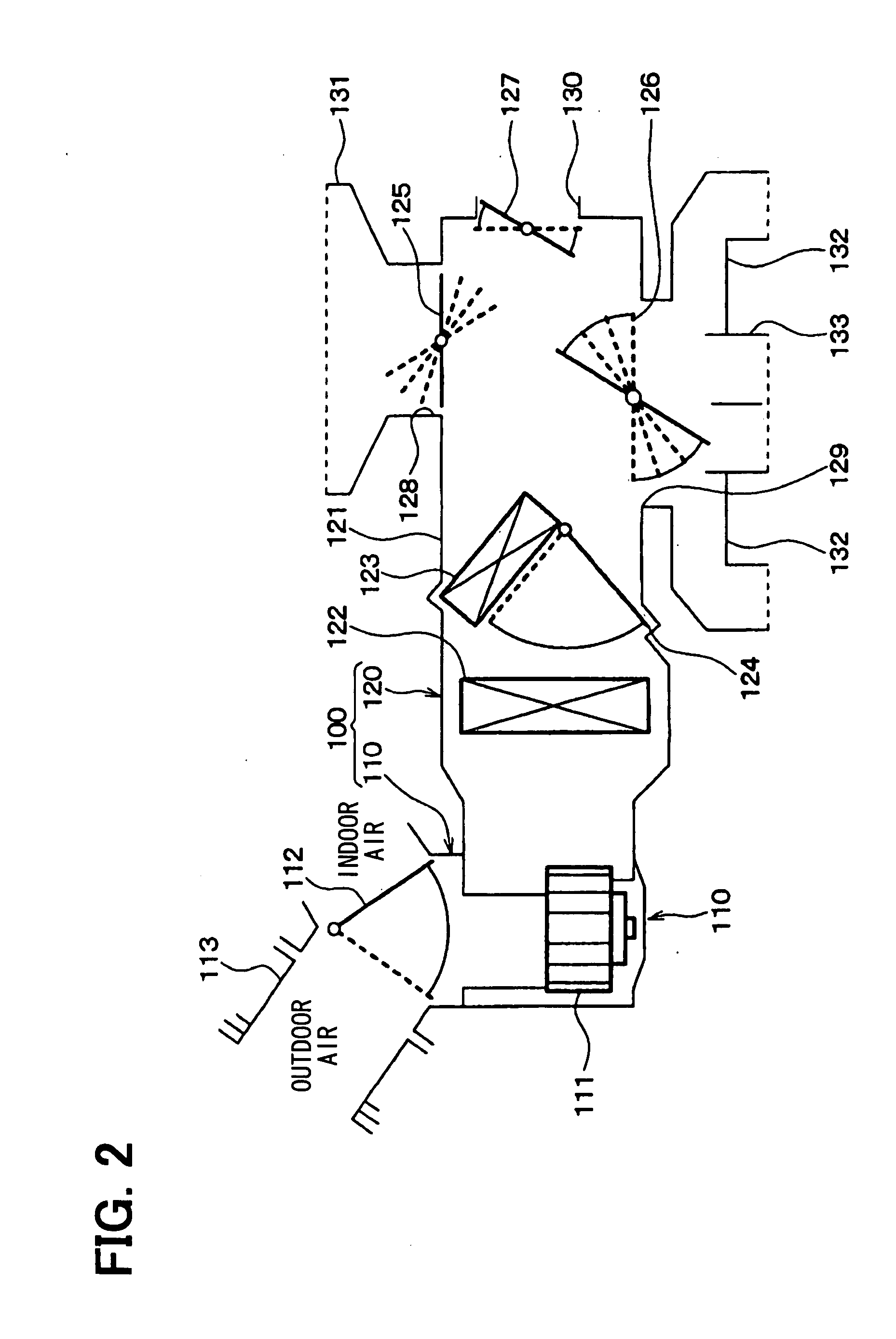 Air duct for vehicle air conditioning and air conditioner for vehicle