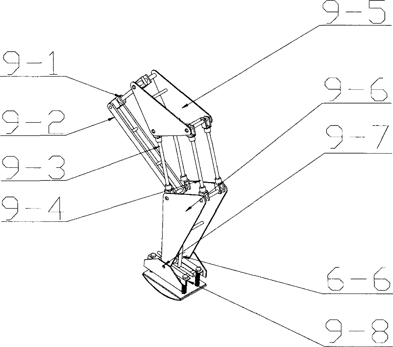 Single-person foot type stretcher vehicle