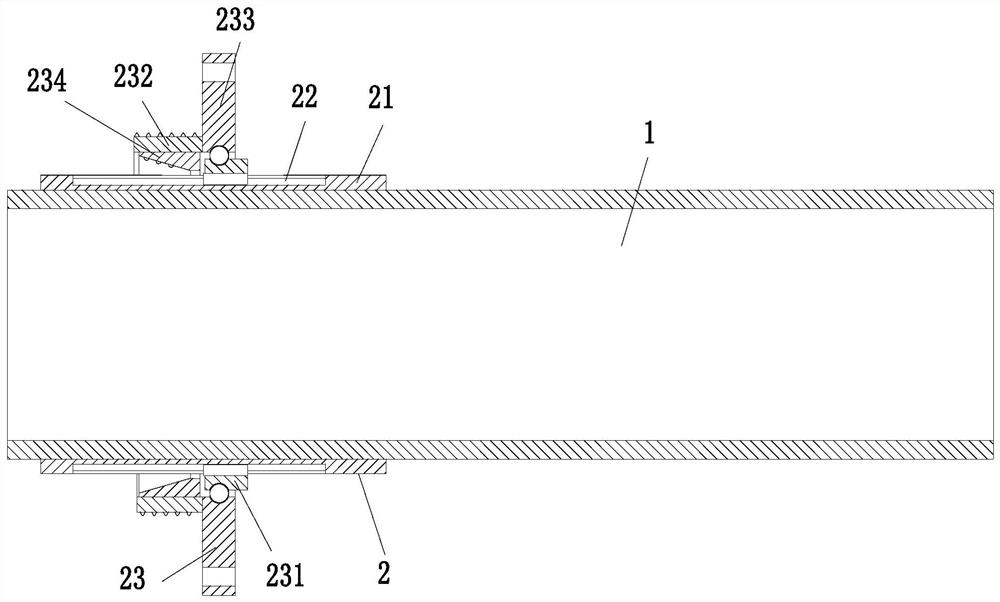 An improved galvanized steel pipe