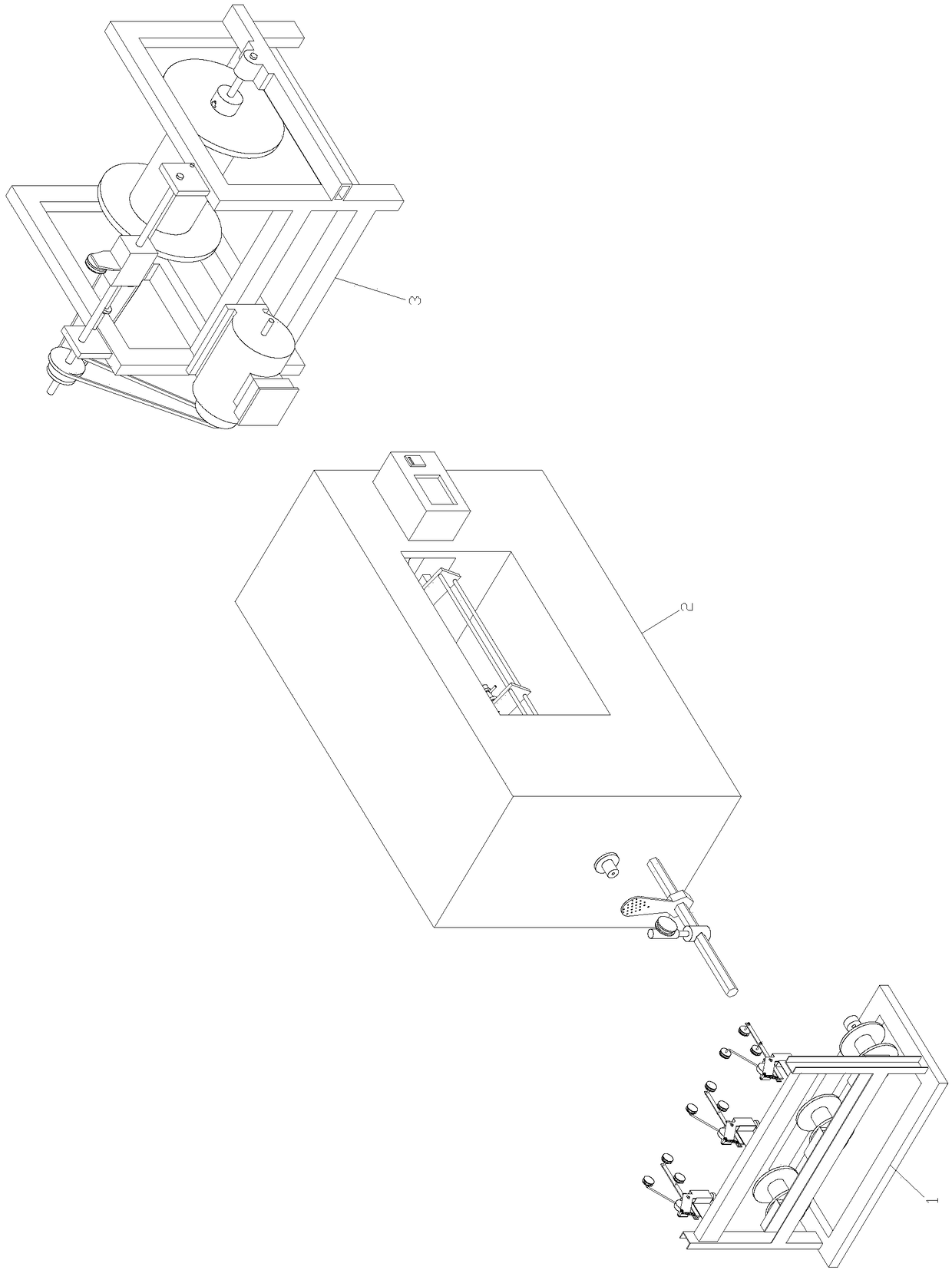 Wire stranding device