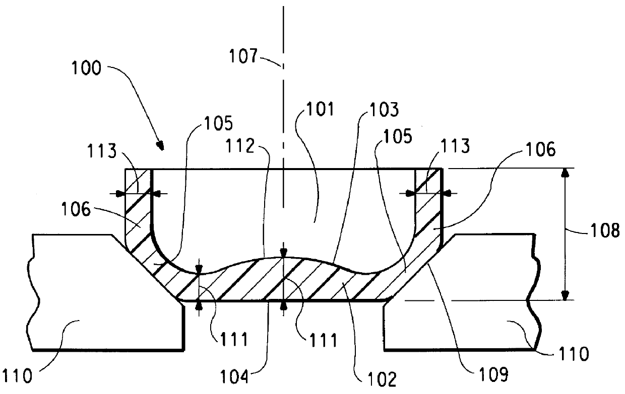 Uniform cross-section and ribbed thermoplastic compressor valve