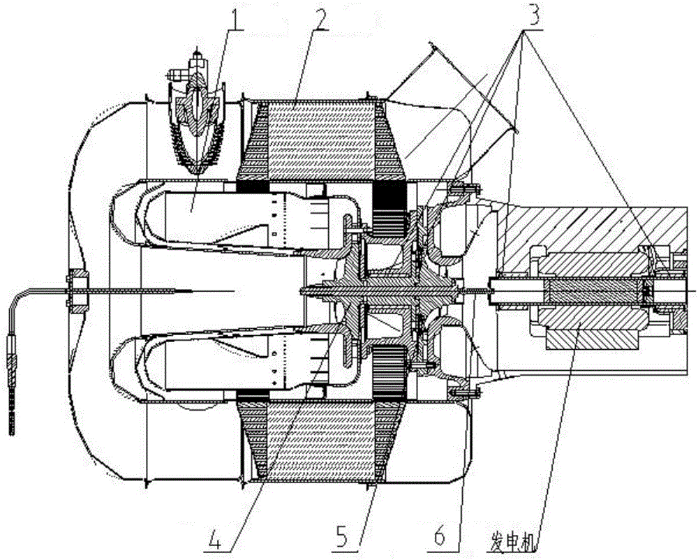 Micro gas-turbine power station