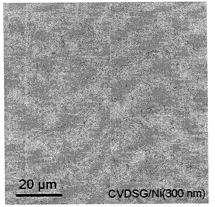 Method for preparing thin layer graphene on surface of metal catalyst