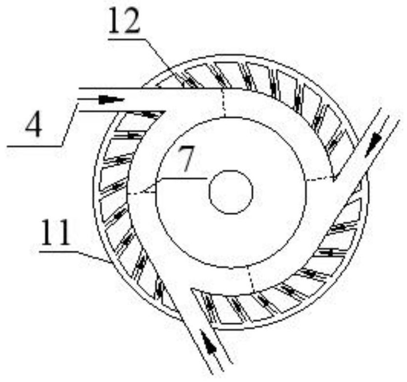 Double-cone low-consumption anti-abrasion hydraulic cyclone separator