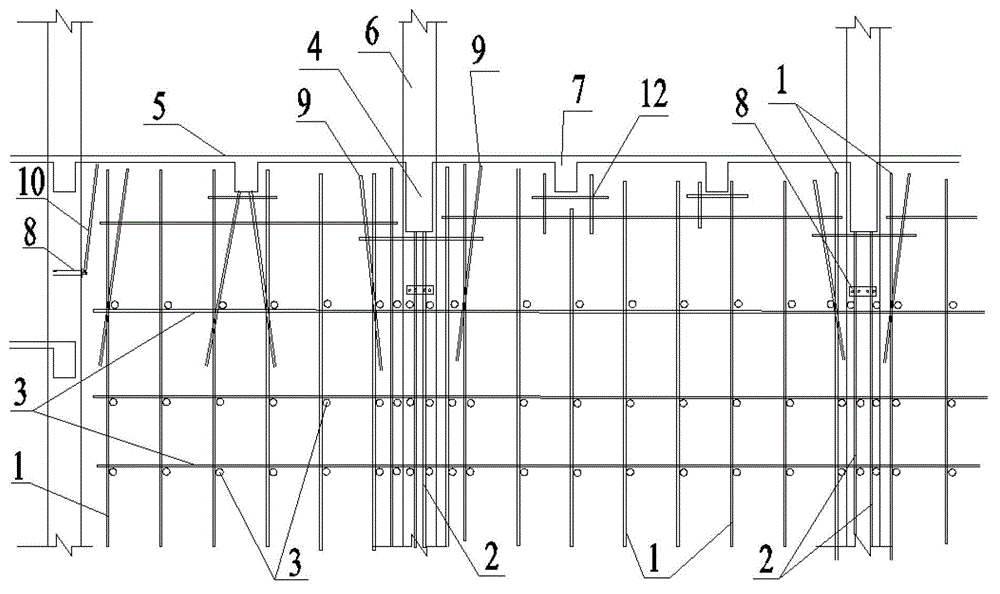 A support system for high-rise building formwork
