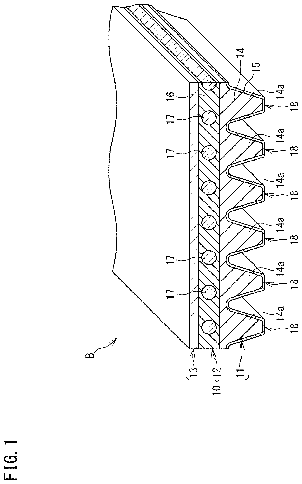 Friction transmission belt