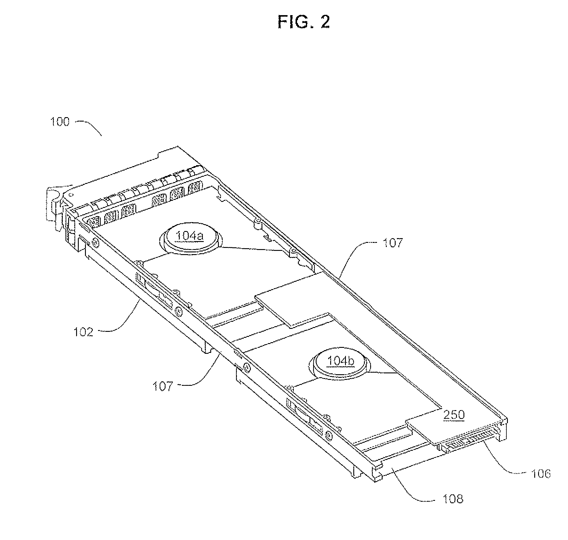 Incorporation of two or more hard disk drives into a single drive carrier with a single midplane connector