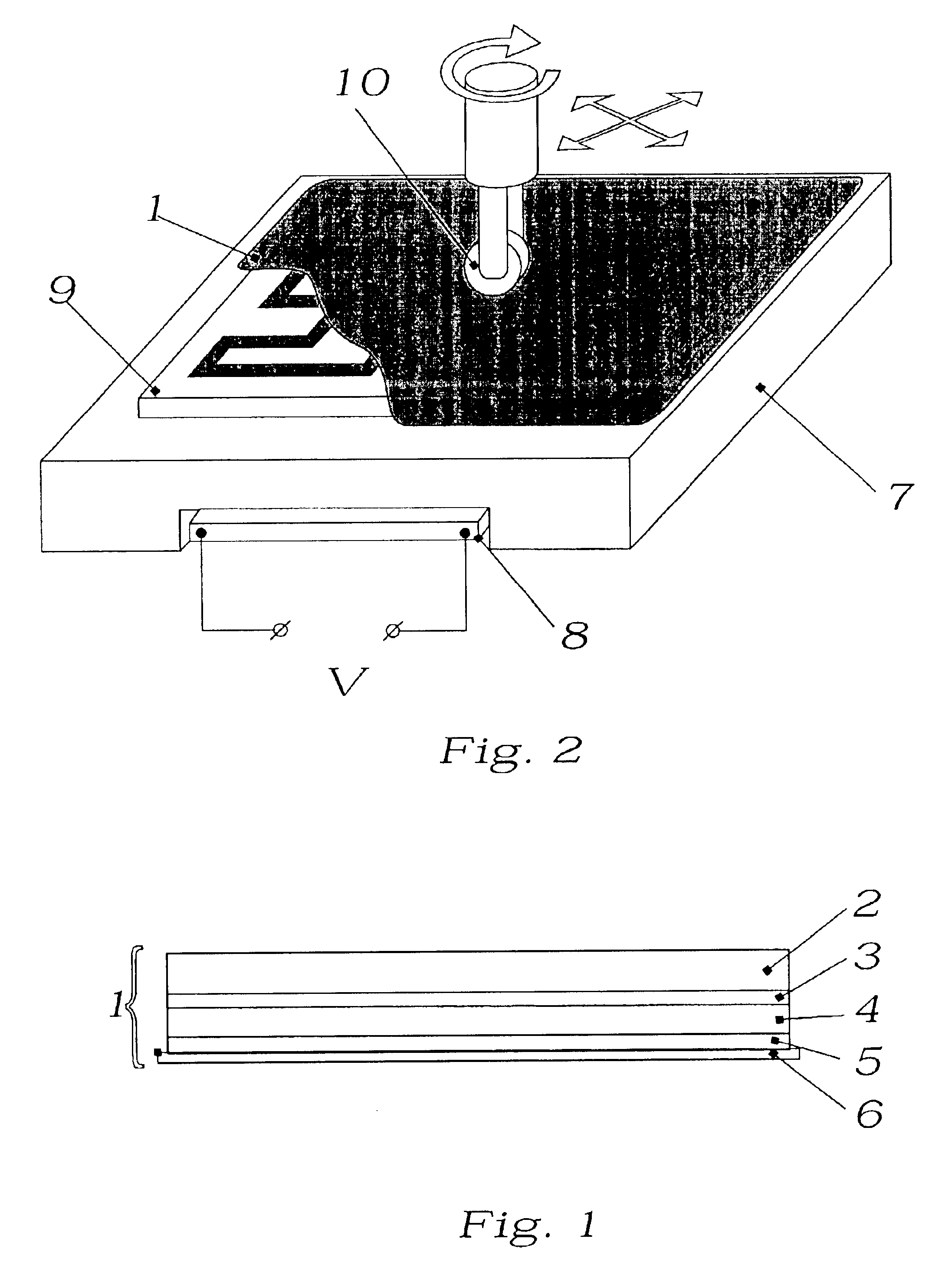 Method of fabricating anisotropic crystal film on a receptor plate via transfer from the donor plate, the donor plate and the method of its fabrication