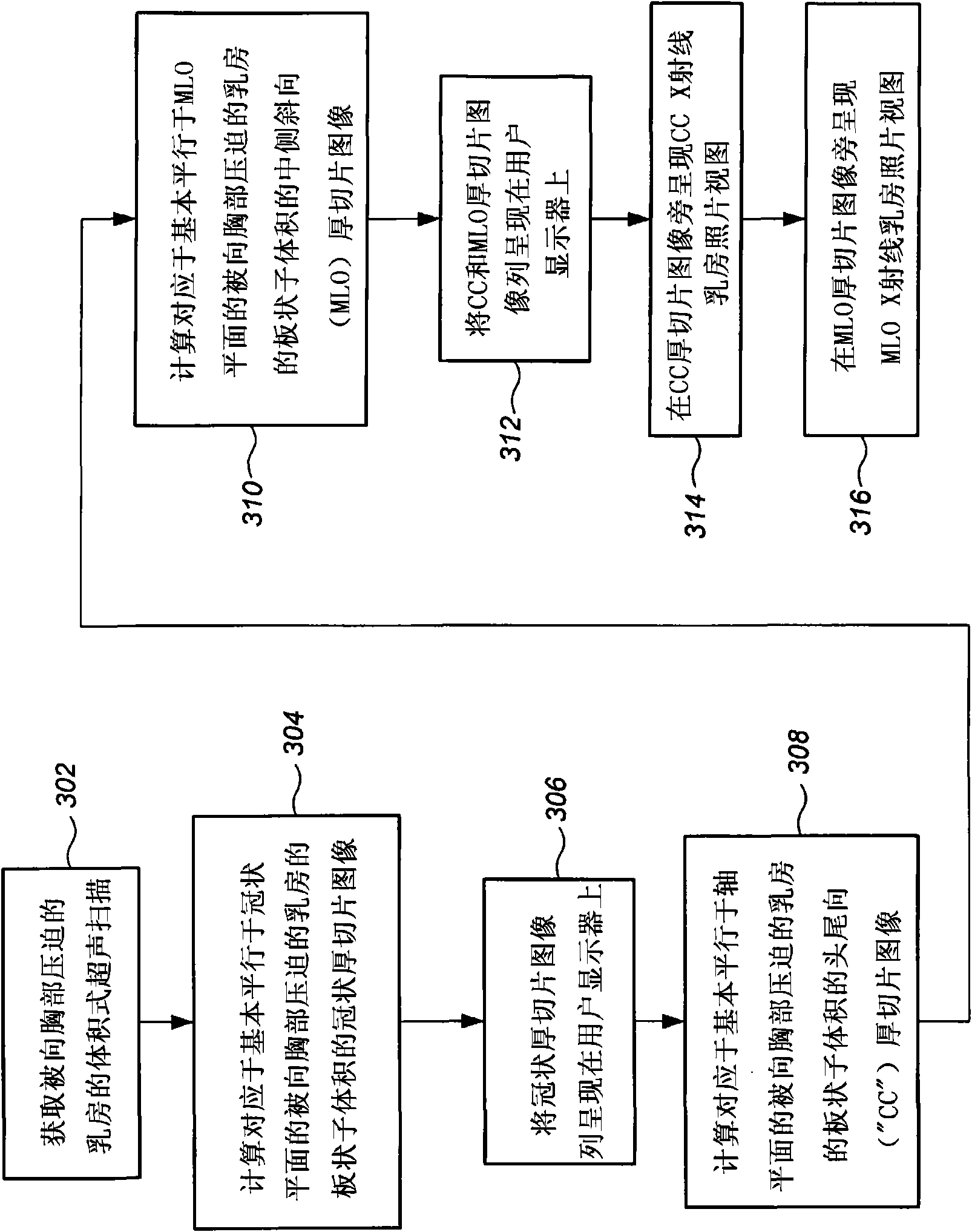 Device for displaying breast ultrasound information