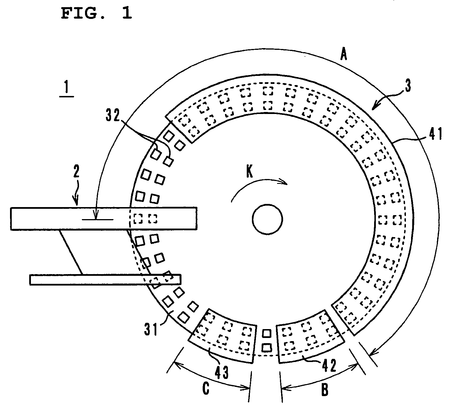 Handling device for electronic chip components and handling method for electronic chip components