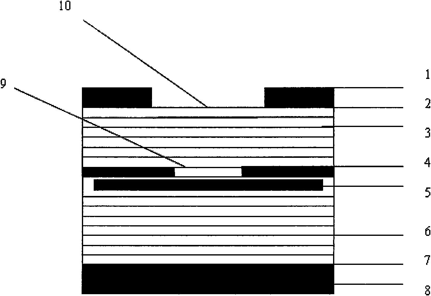 External cavity type multiple-active region photon crystal vertical cavity surface transmission semiconductor laser device